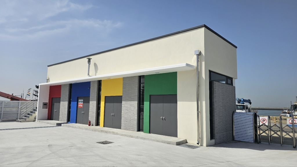 경기수협 어업인 면세우류 부속시설 신축공사 공사일보