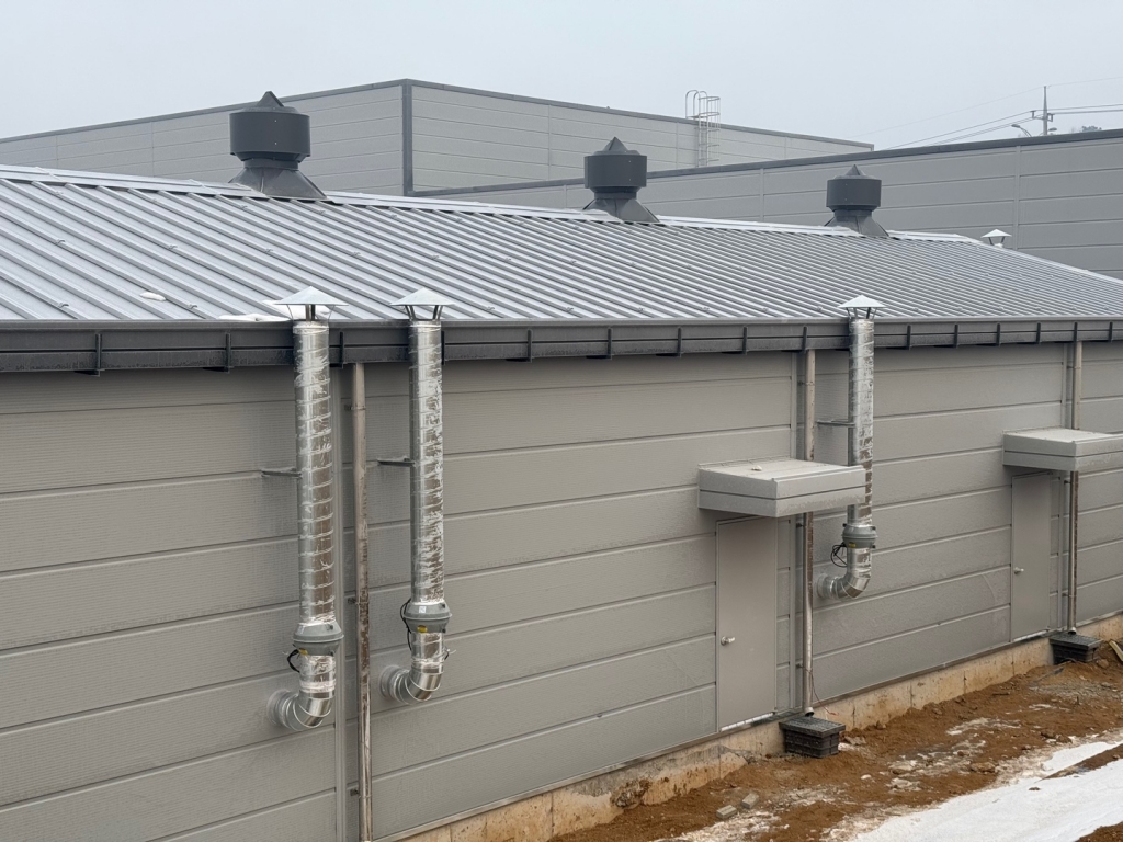 벅스존 서오창테크노밸리공장 신축공사 공사일보