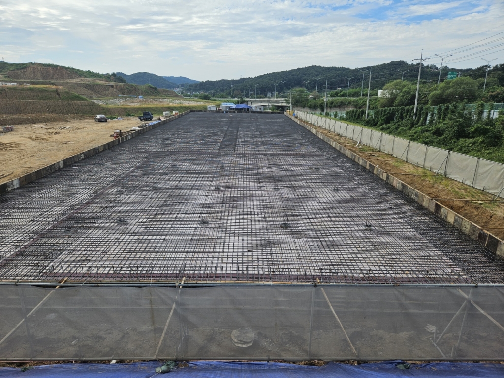 벅스존 서오창테크노밸리공장 신축공사 공사일보